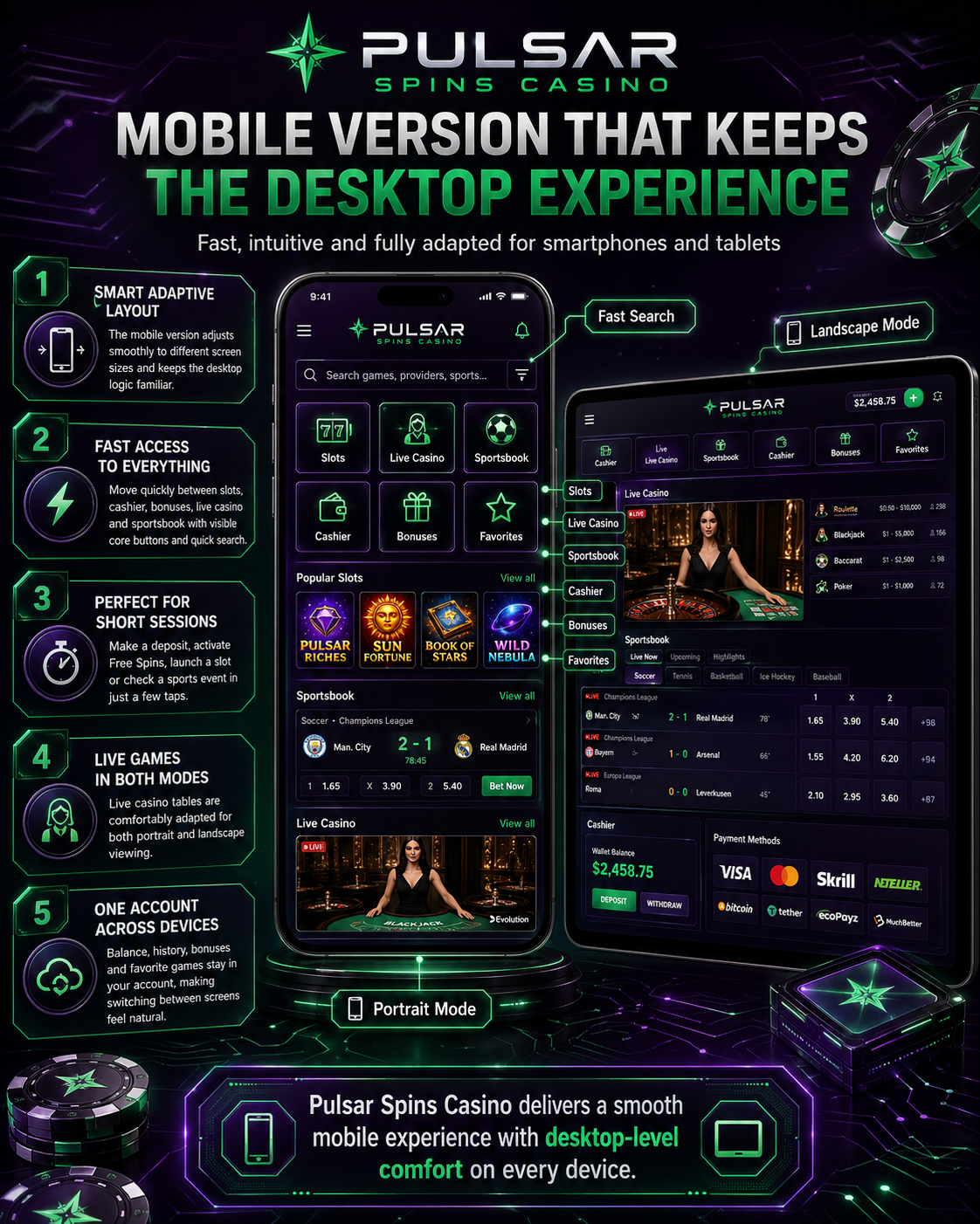 pulsarspins casino app